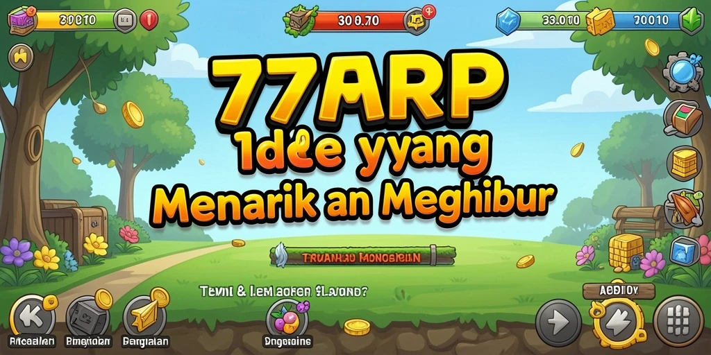 Gameplay <strong>77RP</strong> dengan pengumpulan sumber daya yang menyenangkan.