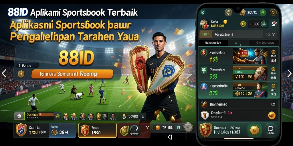 Tampilan menarik dari gameplay Sportsbook di 88ID.