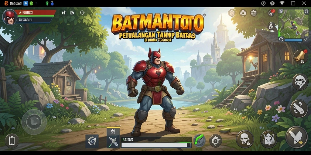Screenshot menunjukkan gameplay Open World yang mendalam dan kaya detail.