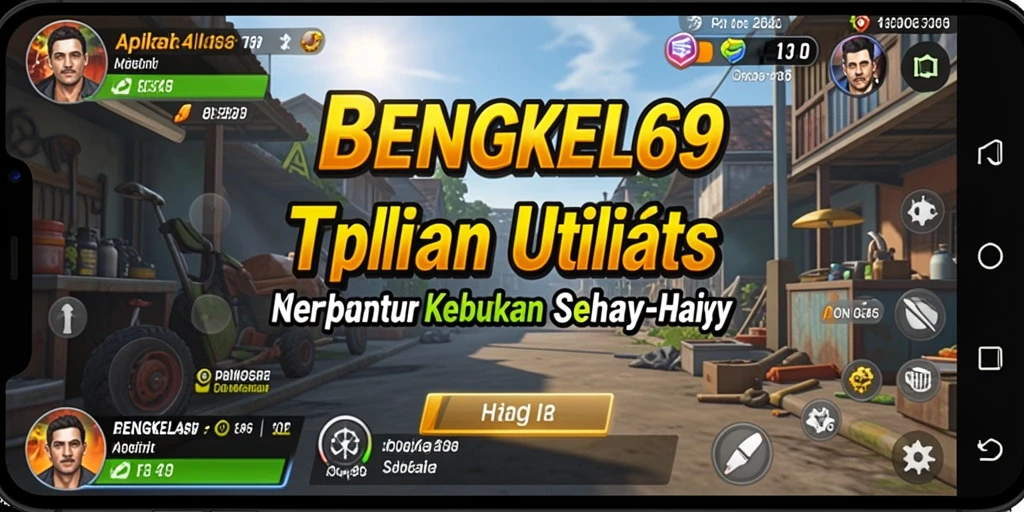 Tampilan antarmuka BENGKEL69 yang intuitif dan praktis.