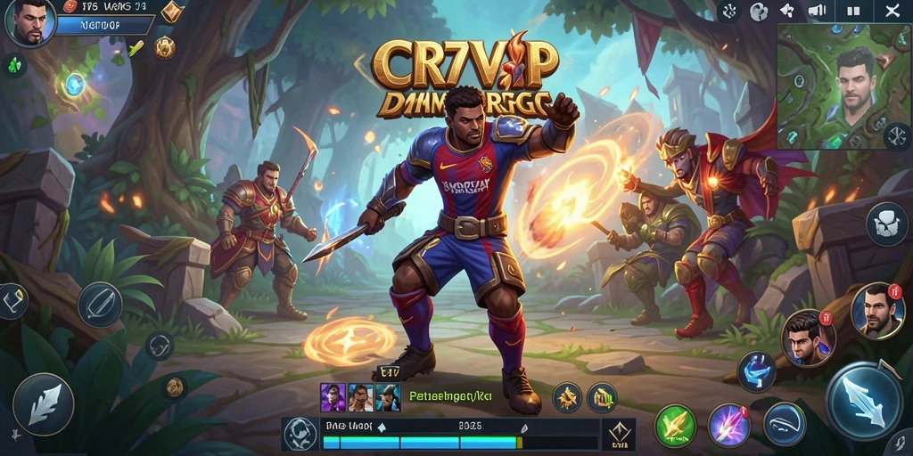 Tampilan gameplay seru dalam dunia MMORPG di CR7VIP.