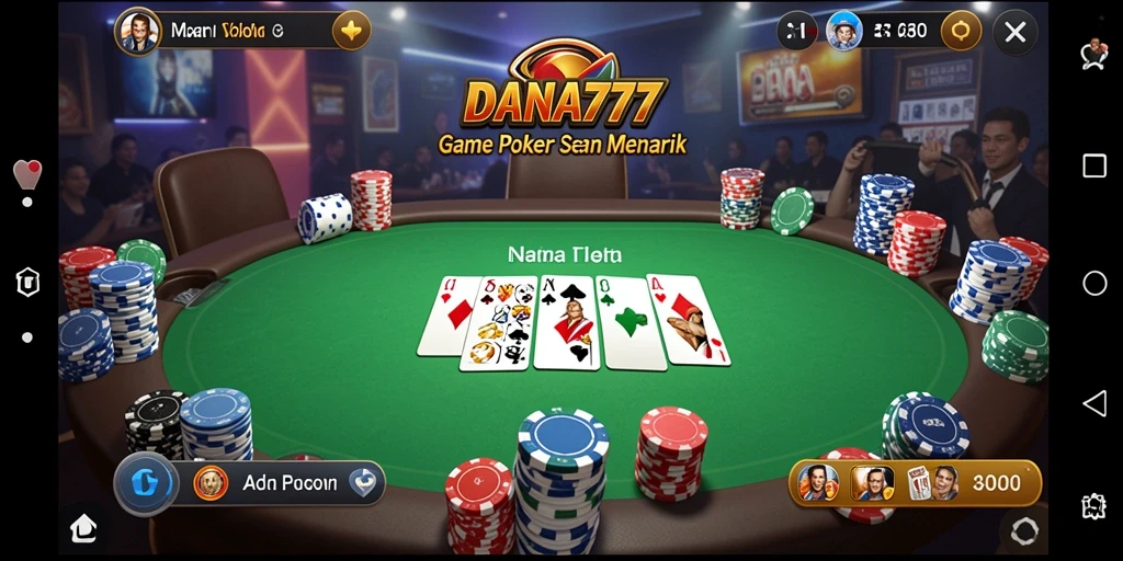 Tampilan gameplay DANA777 yang menarik dan mendebarkan.