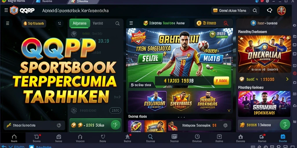 Tampilan screenshot QQRP dengan opsi taruhan olahraga yang lengkap.