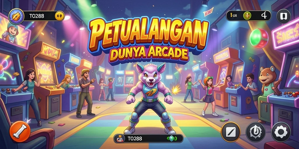 Gameplay seru TO288 dengan level yang menantang dan grafis menarik.