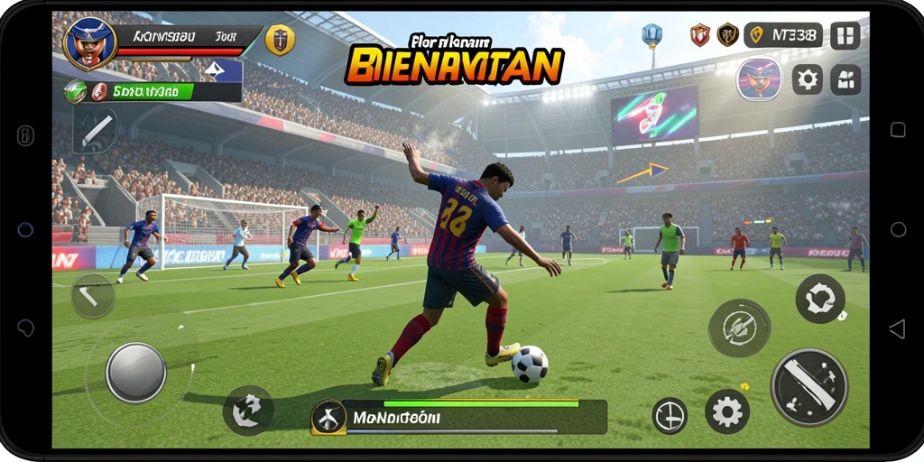 Tampilan menarik dari gameplay VT38 yang seru dan menantang.