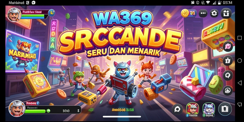 Tampilan screenshot WA369 dengan gameplay Arcade yang seru.